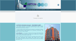 Desktop Screenshot of hipton.com